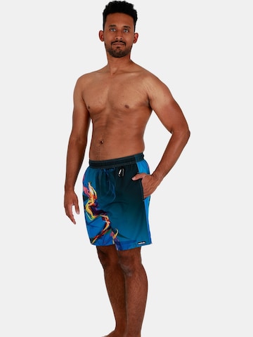 Shorts de bain wavebreaker en bleu