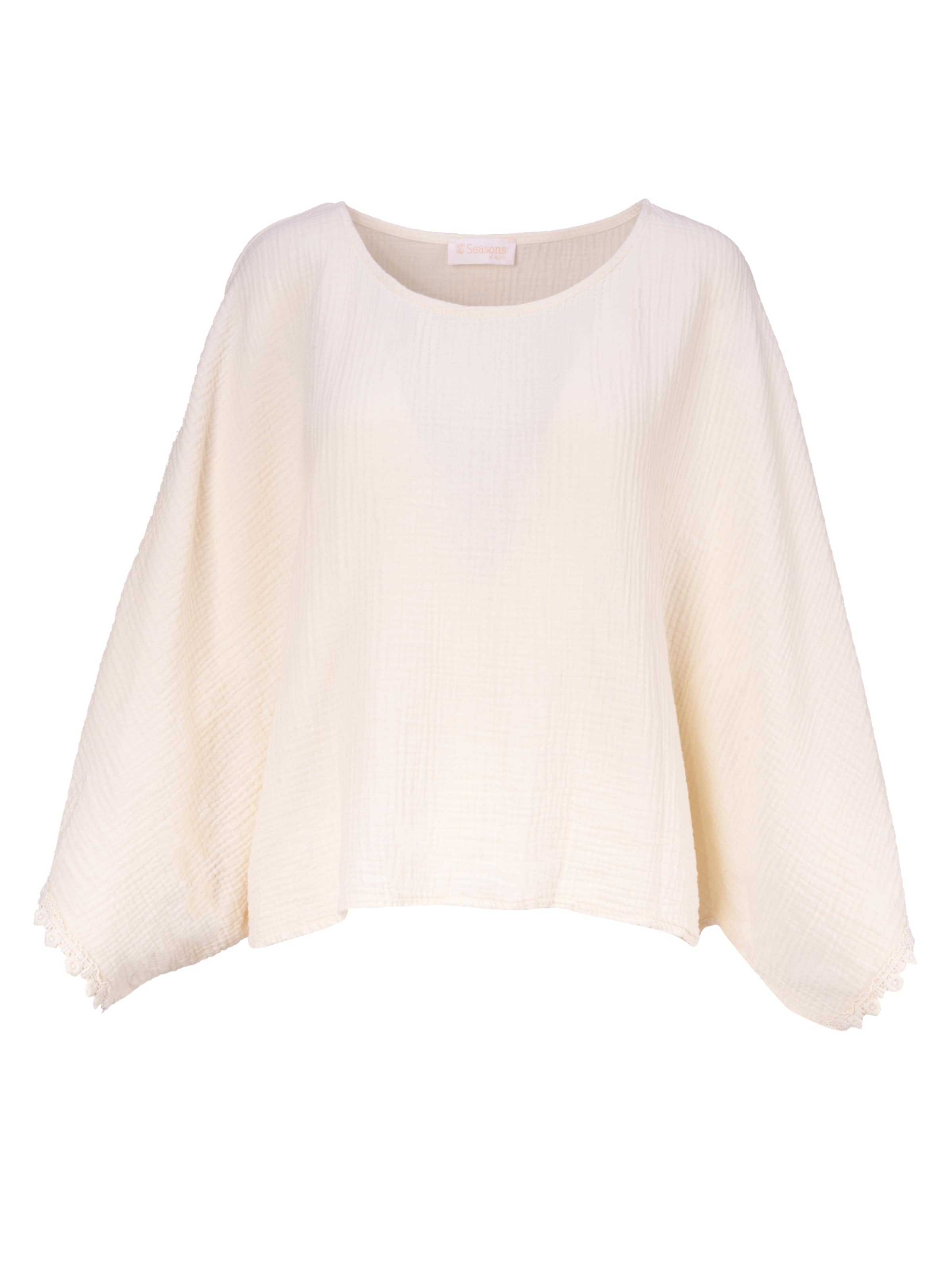 Seasons of April Blouse 'Mathilda' in Beige: front