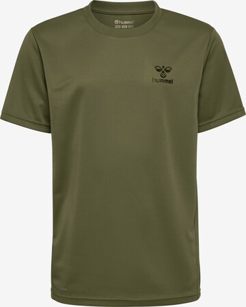 Hummel Performance Shirt 'ACTIVE' in Green: front