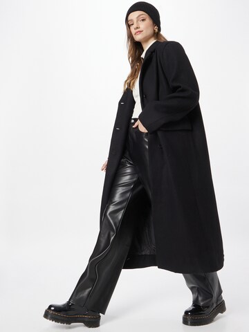 WEEKDAY Between-Seasons Coat 'Witt' in Black