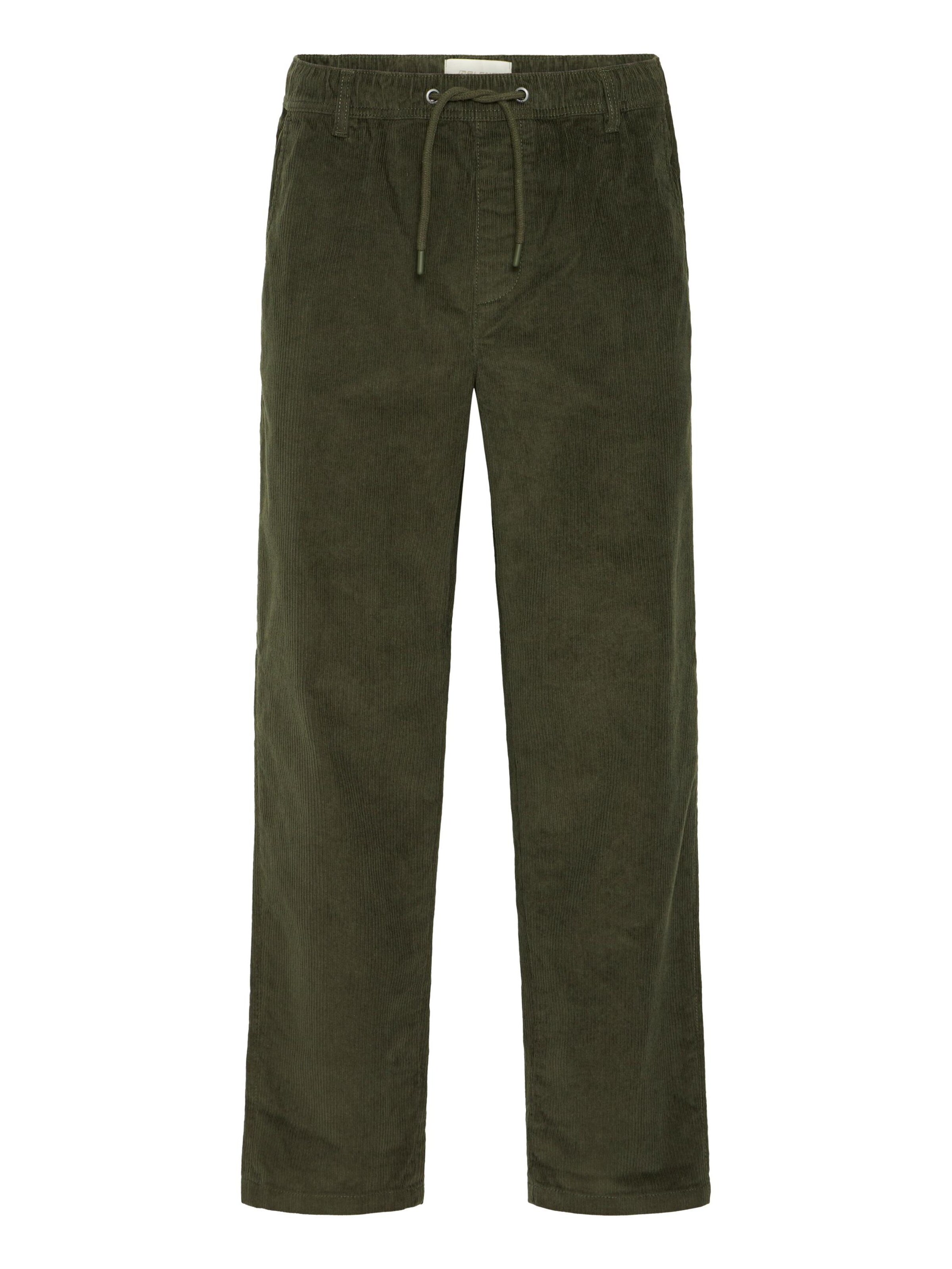 Loosefit Pantaloni chino ' BHMalvin-Cord ' di BLEND in verde: frontale