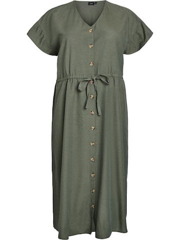 Zizzi Dress 'Vflex' in Green: front