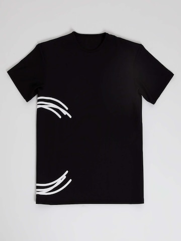 T-Shirt fonctionnel HACOY en noir : devant