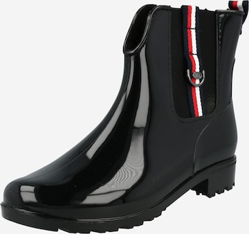 TOM TAILOR Chelsea boots in Black: front