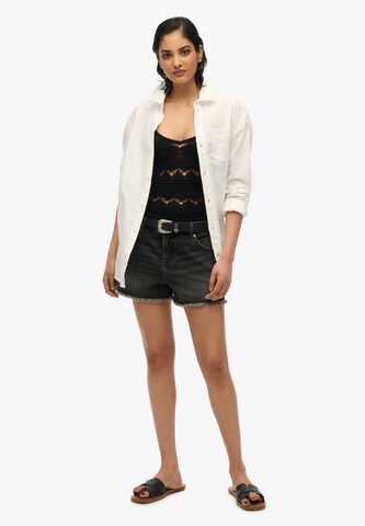 Superdry Top in Zwart