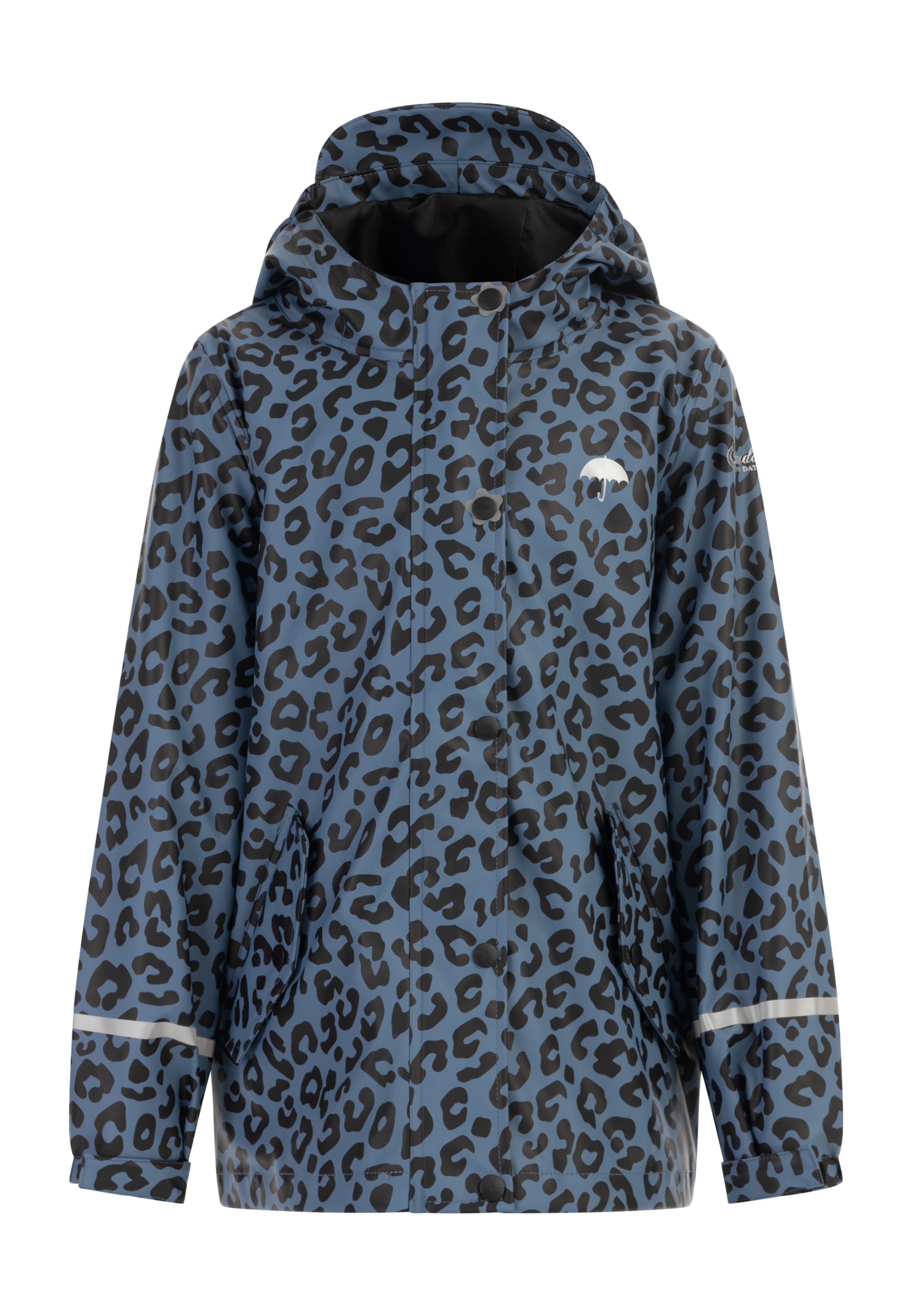 Schmuddelwedda - Chaqueta funcional en azul: frente