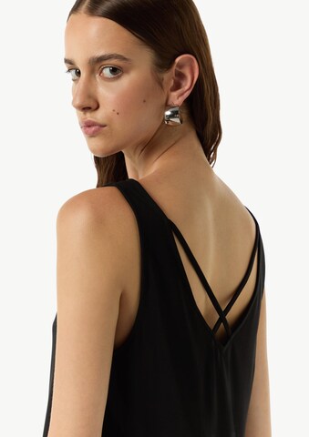 COMMA Top in Zwart