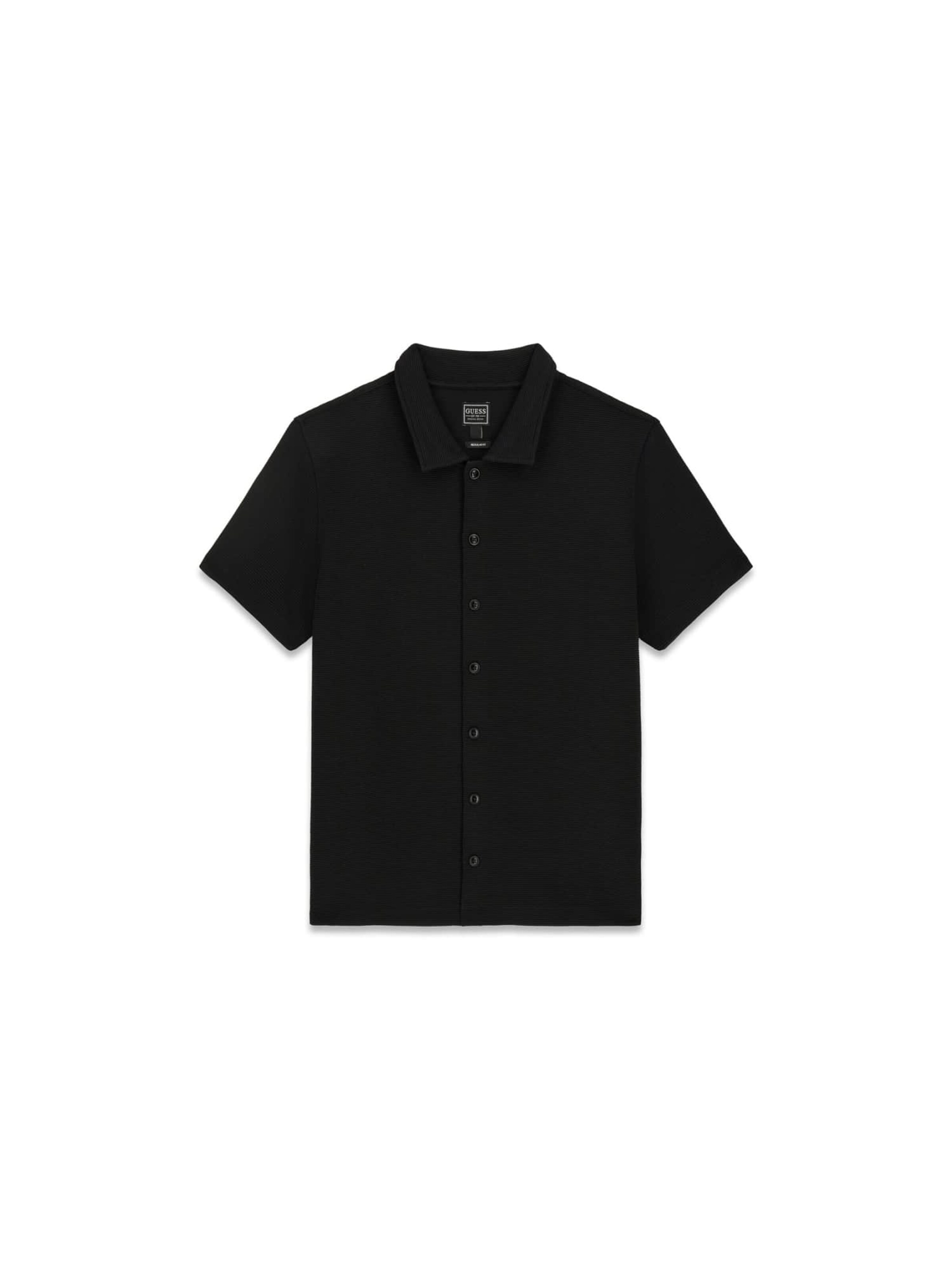 GUESS Hemd in Schwarz: Vorderseite