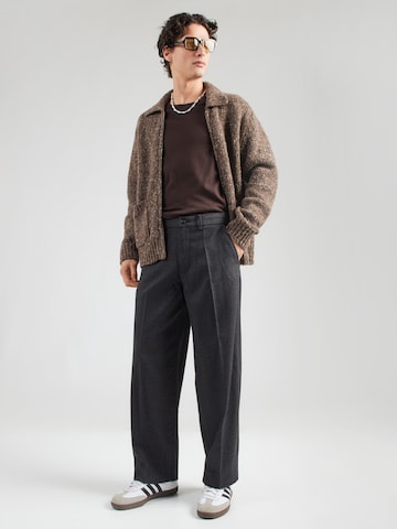 melns Abercrombie & Fitch Platas staras Klasiskas bikses