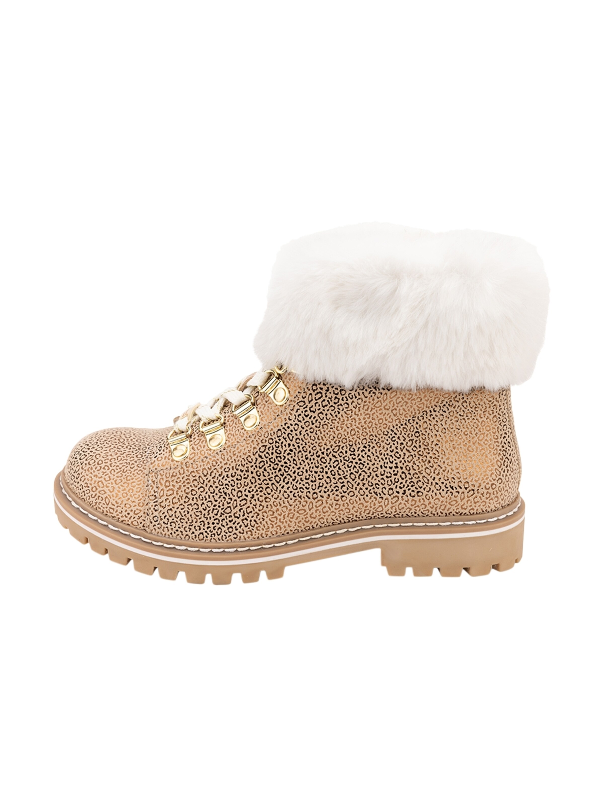 Les Tropéziennes Ankle Boots‌‌‌‌‌‌ in Beige: Vorderseite