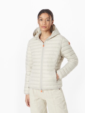 SAVE THE DUCK Between-Season Jacket 'DIZY' in Beige: front