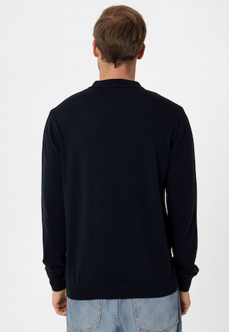 Moxx Paris Polo Pullover in Blau