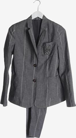 Brunello Cucinelli Hosenanzug S in Grau: Vorderseite