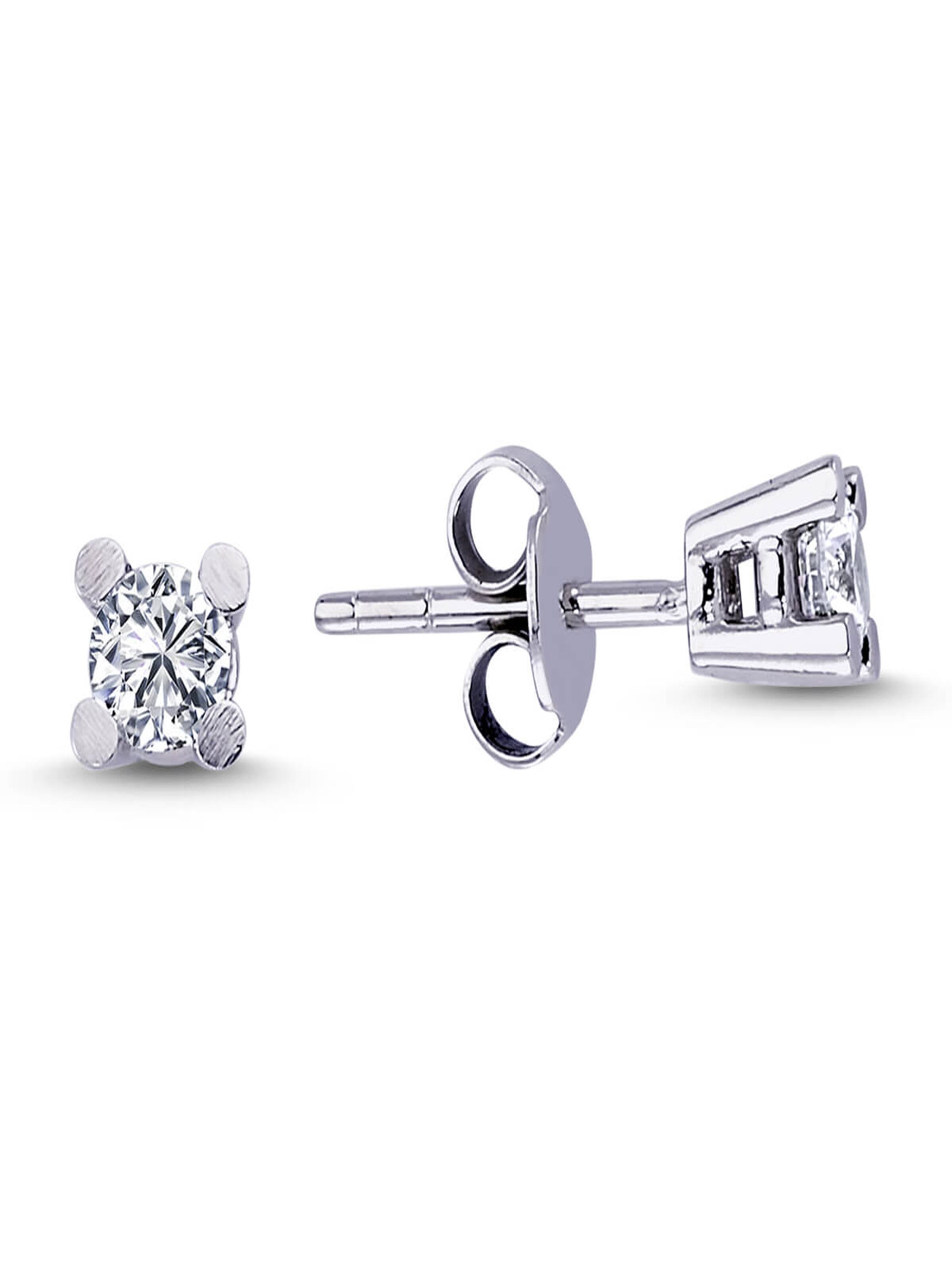 EinStein Diamant Ohrringe‌‌‌‌‌ in One Size in silber, Produktansicht