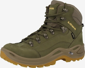 LOWA Boots 'Renegade' in Green: front