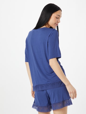 ESPRIT Pyjama värissä sininen