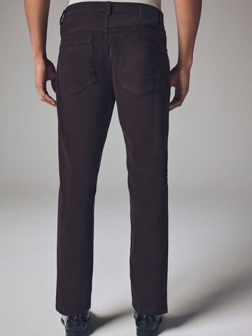 Next Slimfit Chino hlače | rdeča barva