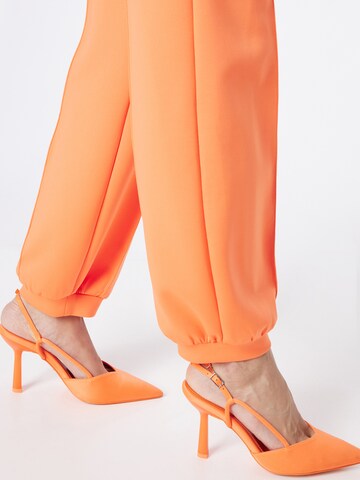 PATRIZIA PEPE Tapered Harembroek in Oranje