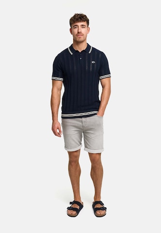 INDICODE JEANS Shirt 'INLuner' in Blauw