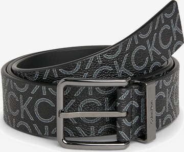 Ceinture Calvin Klein en noir : devant