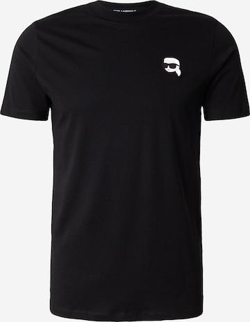 Karl LagerfeldMajica - crna boja: prednji dio