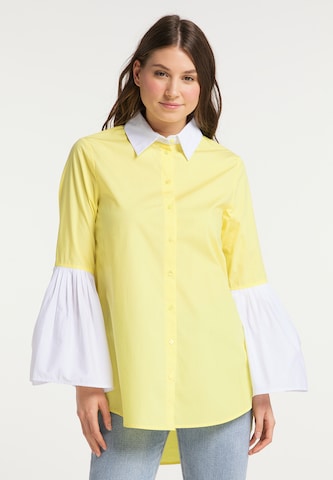 MYMO Blouse in Yellow: front