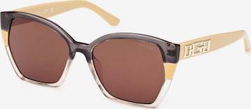 Occhiali da sole di GUESS in oro: frontale