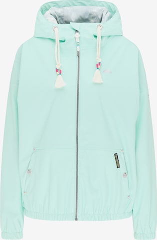 Schmuddelwedda Between-season jacket in Green: front