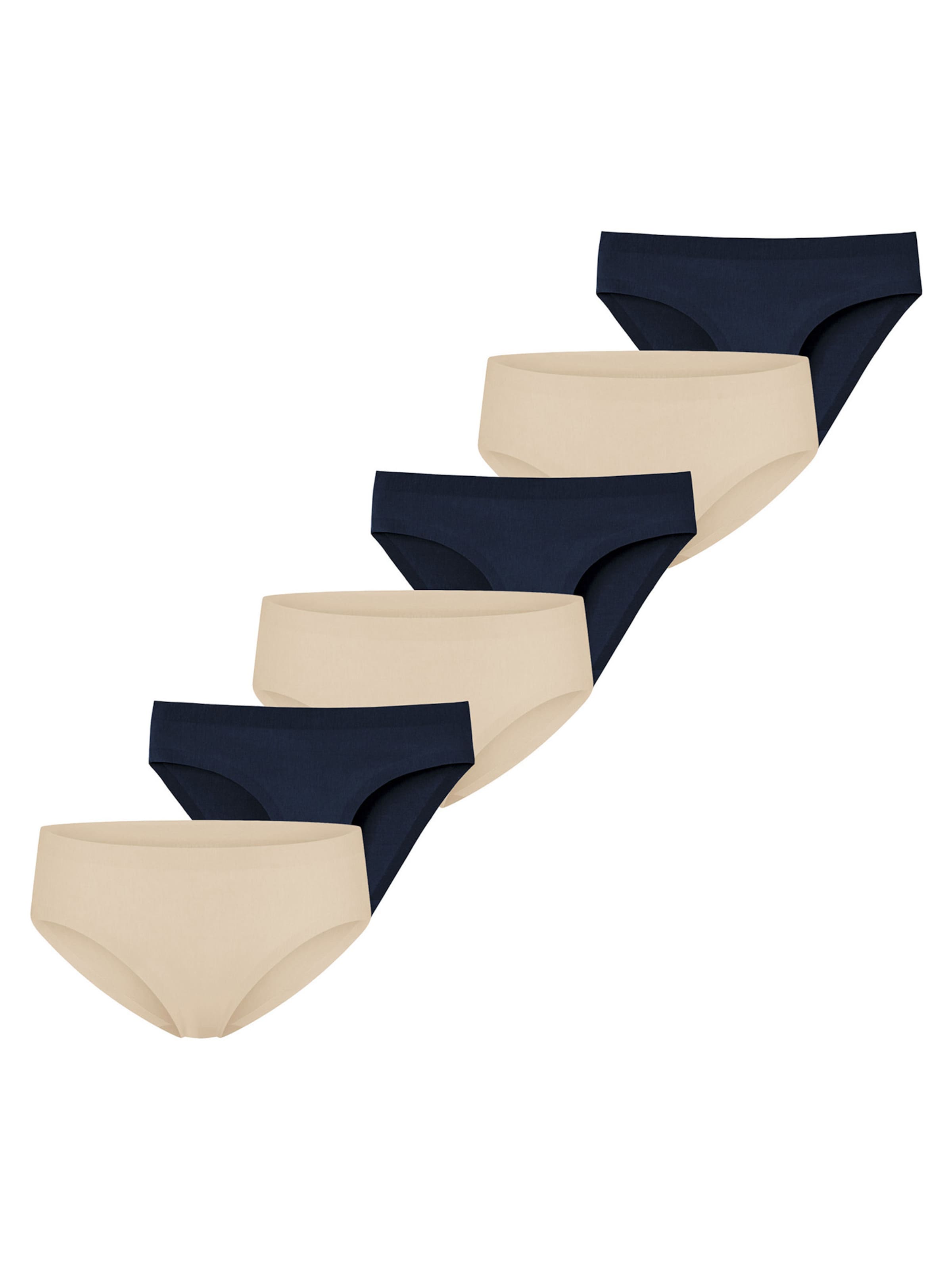 Slip ' Invisible Cotton ' SCHIESSER en beige : devant