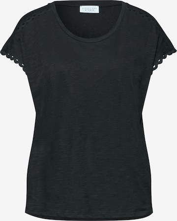 Street One Studio Shirt in Schwarz: Vorderseite