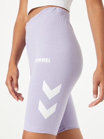 Hummel Skinny Sportbroek 'Legacy' in Lila