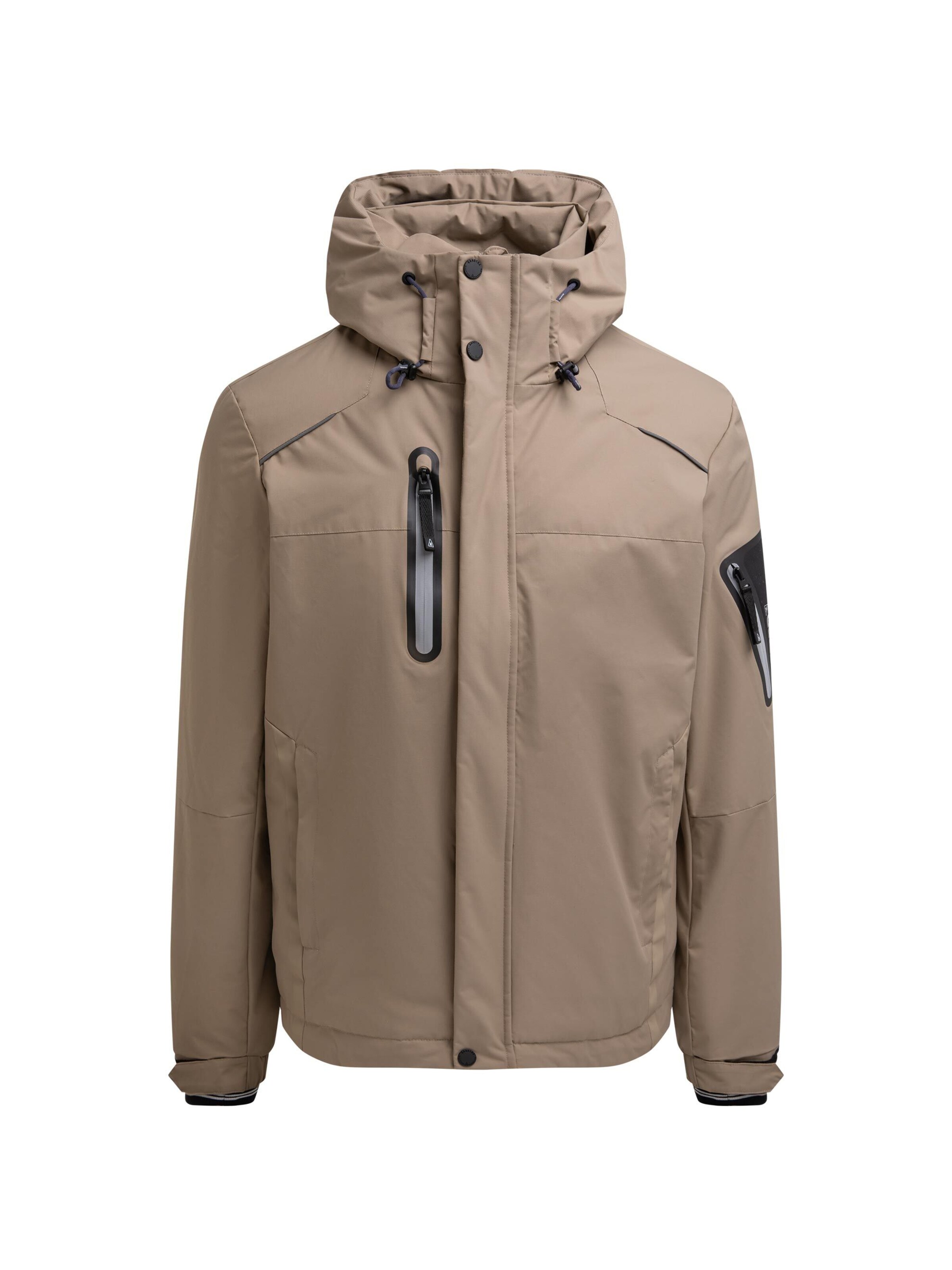 Gaastra Performance Jacket in Brown: front