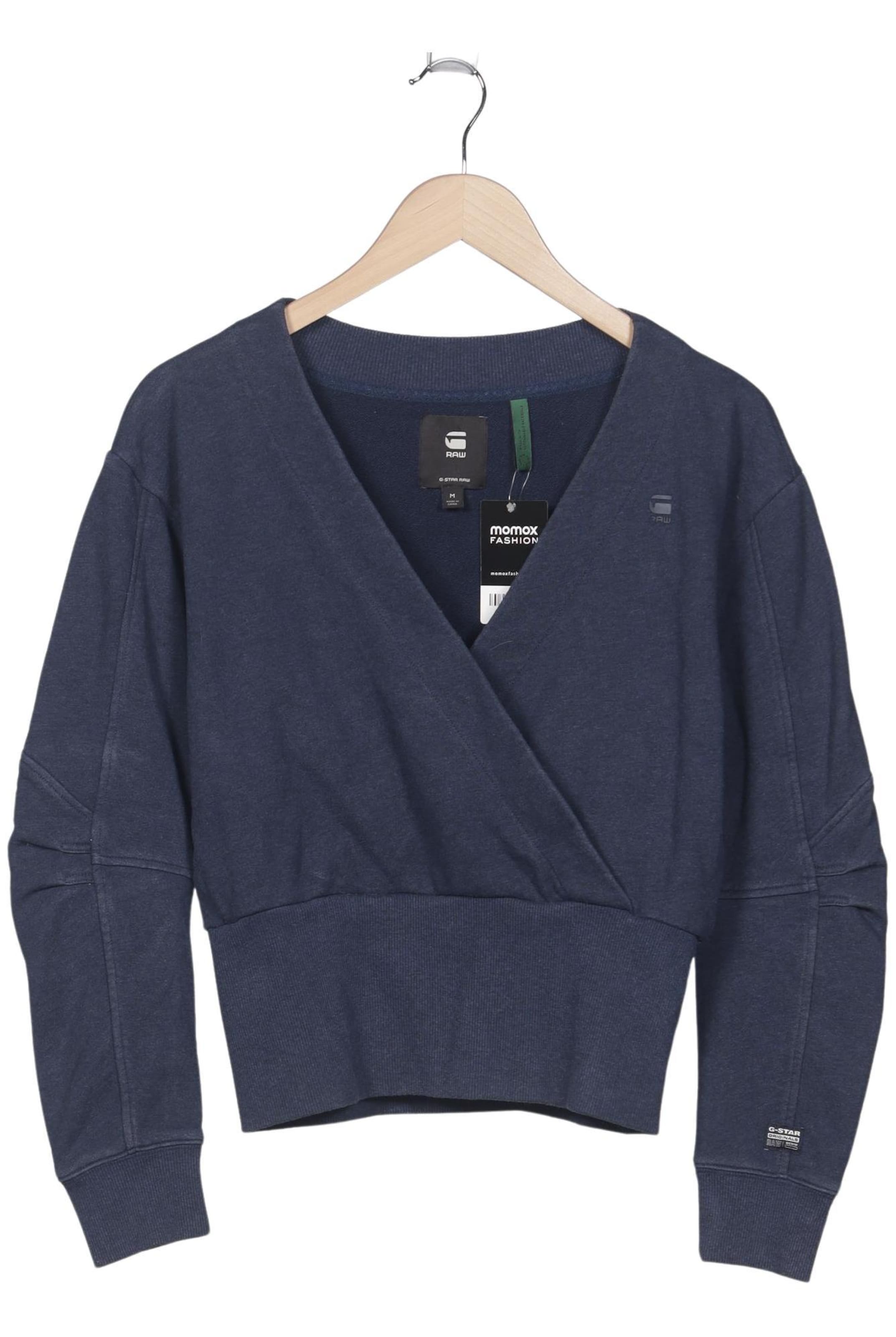 G-STAR Sweatshirt & Zip-Up Hoodie in M in Blue: front