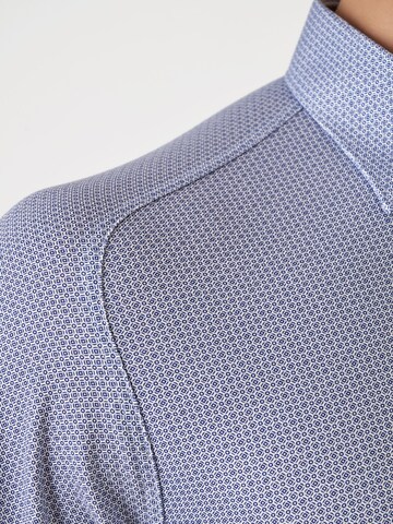 DESOTO Slim fit Button Up Shirt in Blue