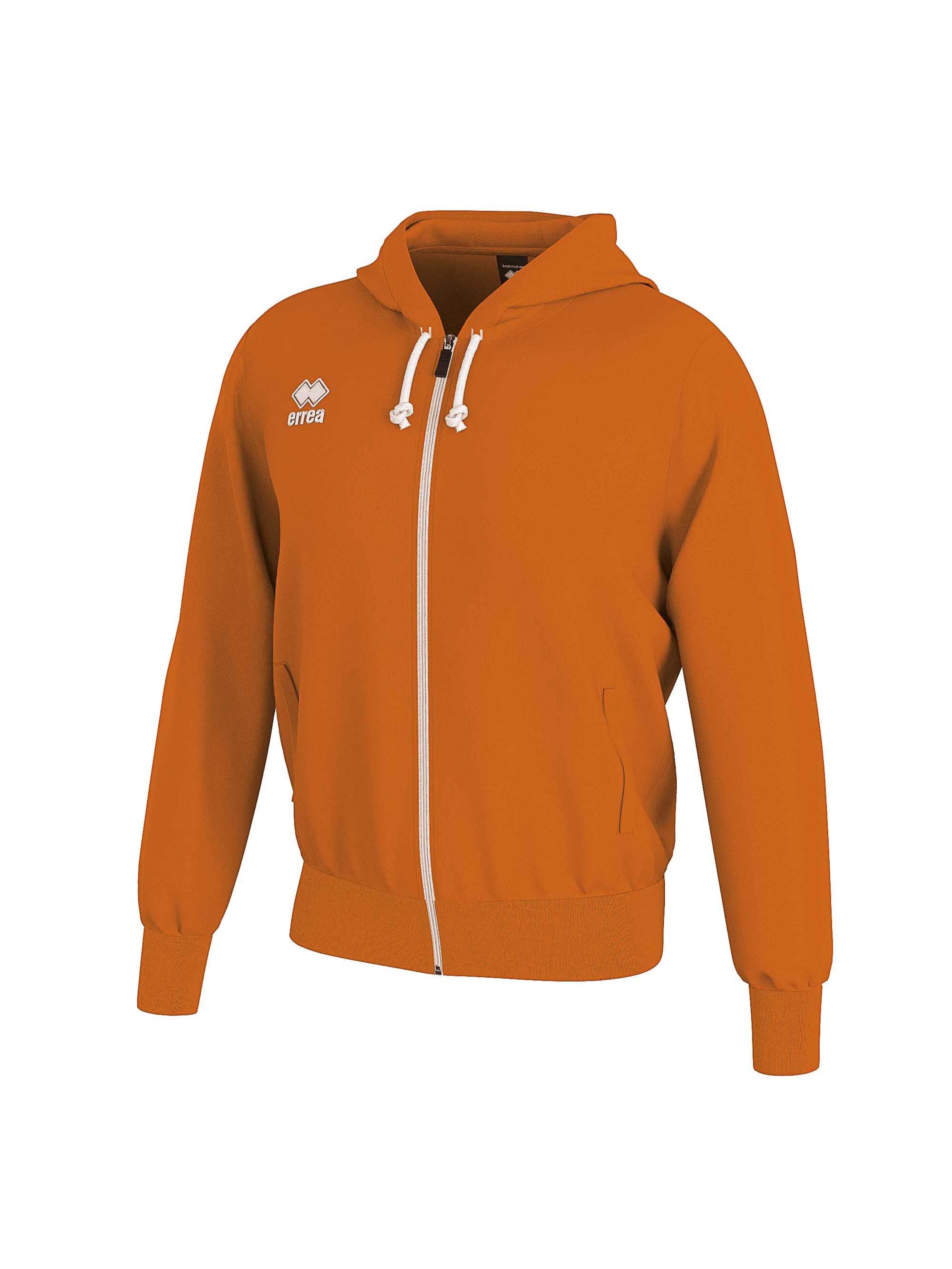 Errea Sports sweat jacket 'JACOB' in Orange: front