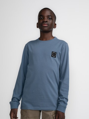 Petrol Industries Shirt 'Kuskokwim' in Blue: front