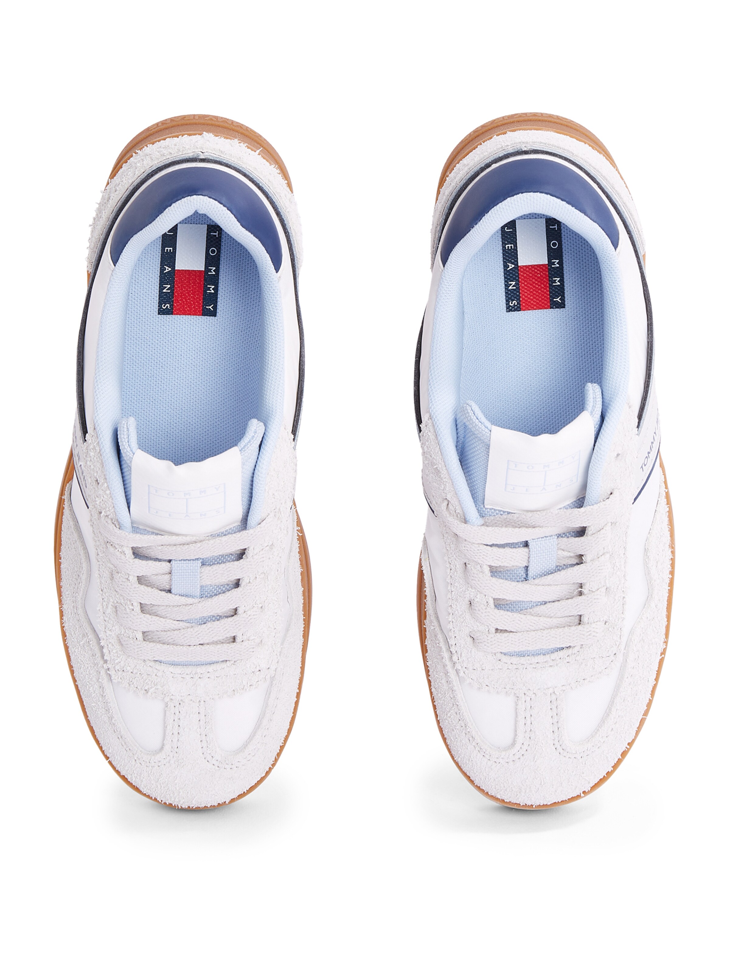 Baskets basses 'THE GREENWICH' Tommy Jeans en blanc