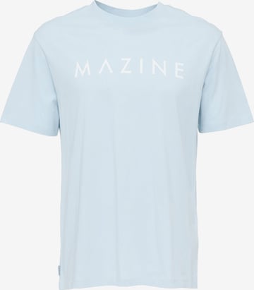 mazine Shirt ' Hurry T ' in Blue: front