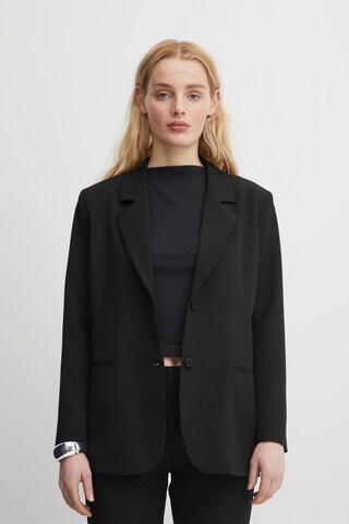 ICHI Blazer 'Lexi' in Black: front