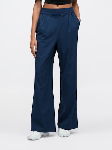 Wide Leg Pantalon de sport '24.7' NIKE en bleu : devant