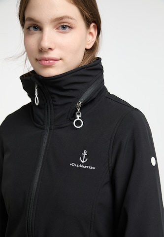 DreiMaster Maritim Toiminnallinen pitkä takki värissä musta