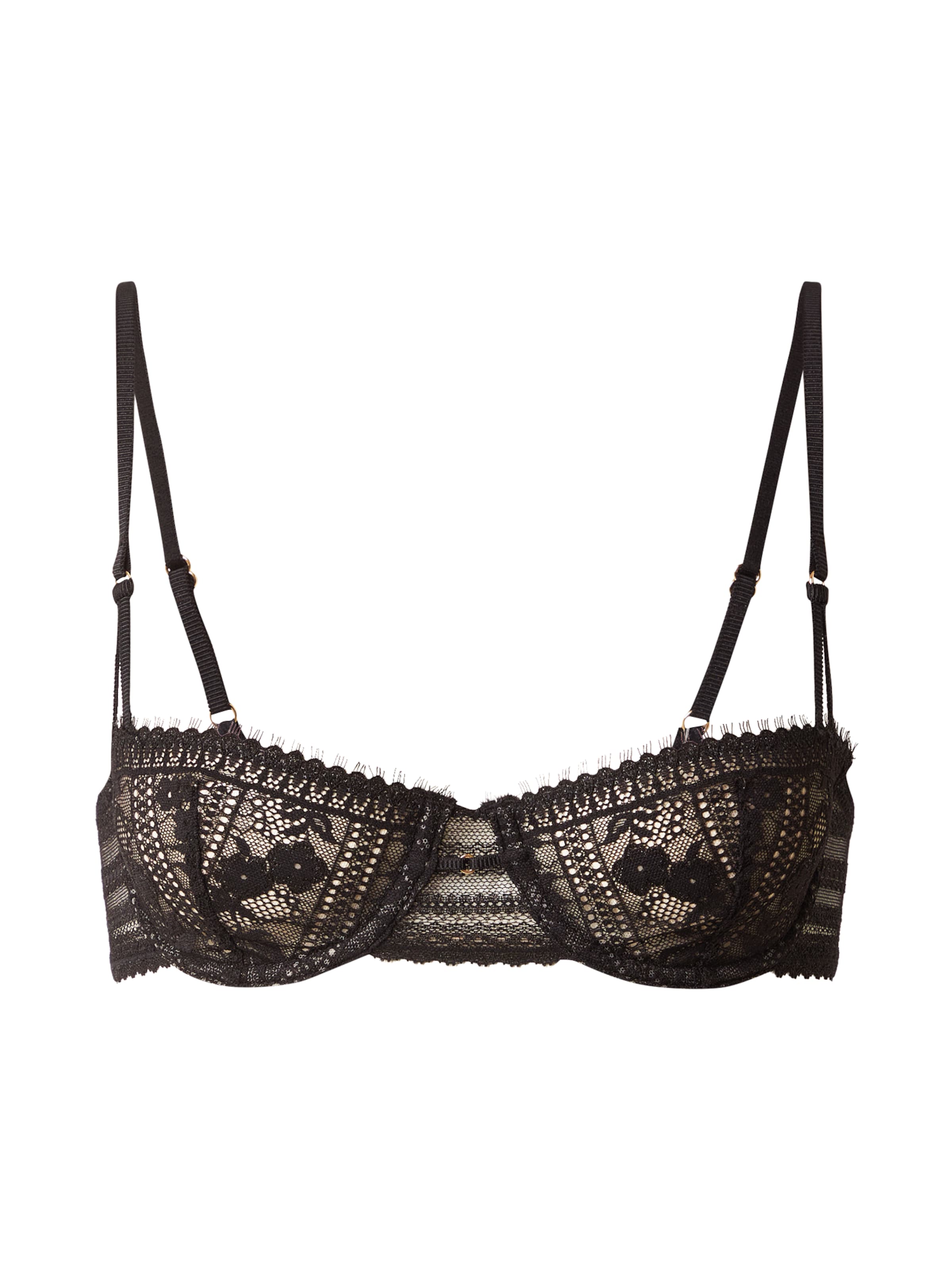 ETAM Balconette Melltartó 'Gamme' - fekete: elől