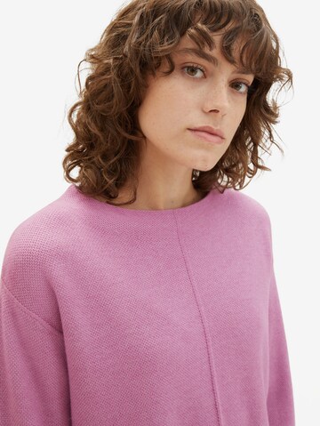 TOM TAILOR Pullover in Pink