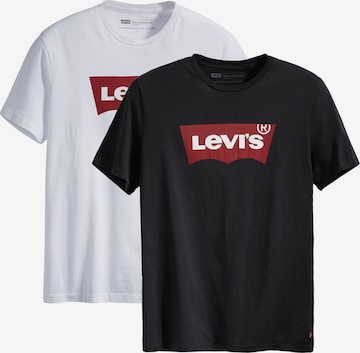 LEVI'S ® T-Shirt in Schwarz: Vorderseite