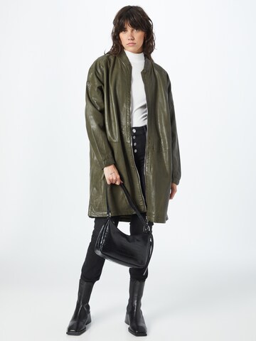 FREAKY NATION Between-Seasons Coat 'Fiene' in Green