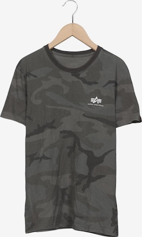 ALPHA INDUSTRIES Shirt in S in Grey: front