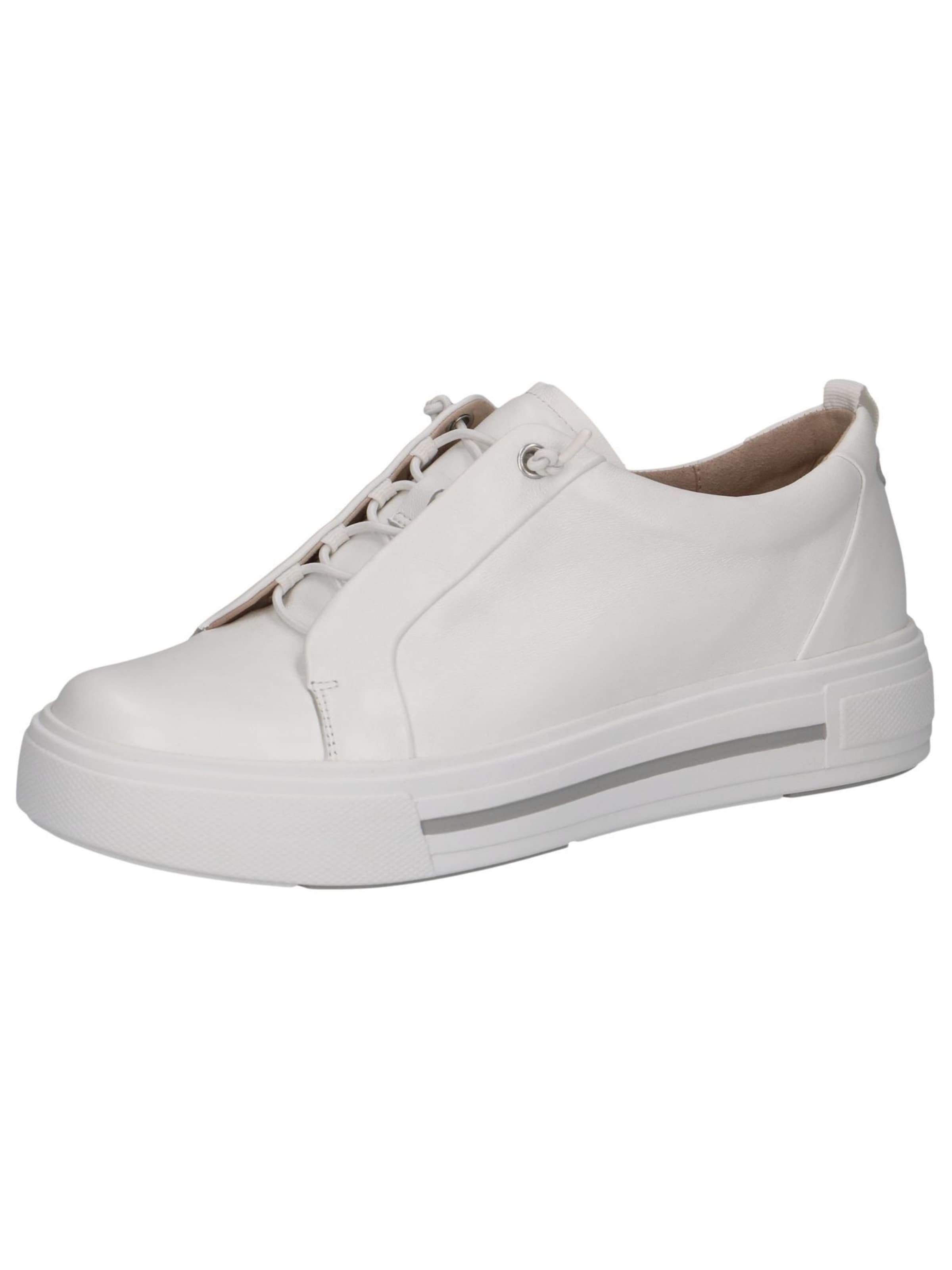 CAPRICE Sneakers laag in Wit: voorkant