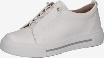 Baskets basses CAPRICE en blanc : devant