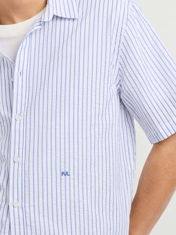Pepe Jeans Comfort fit Button Up Shirt 'Ronnier' in White