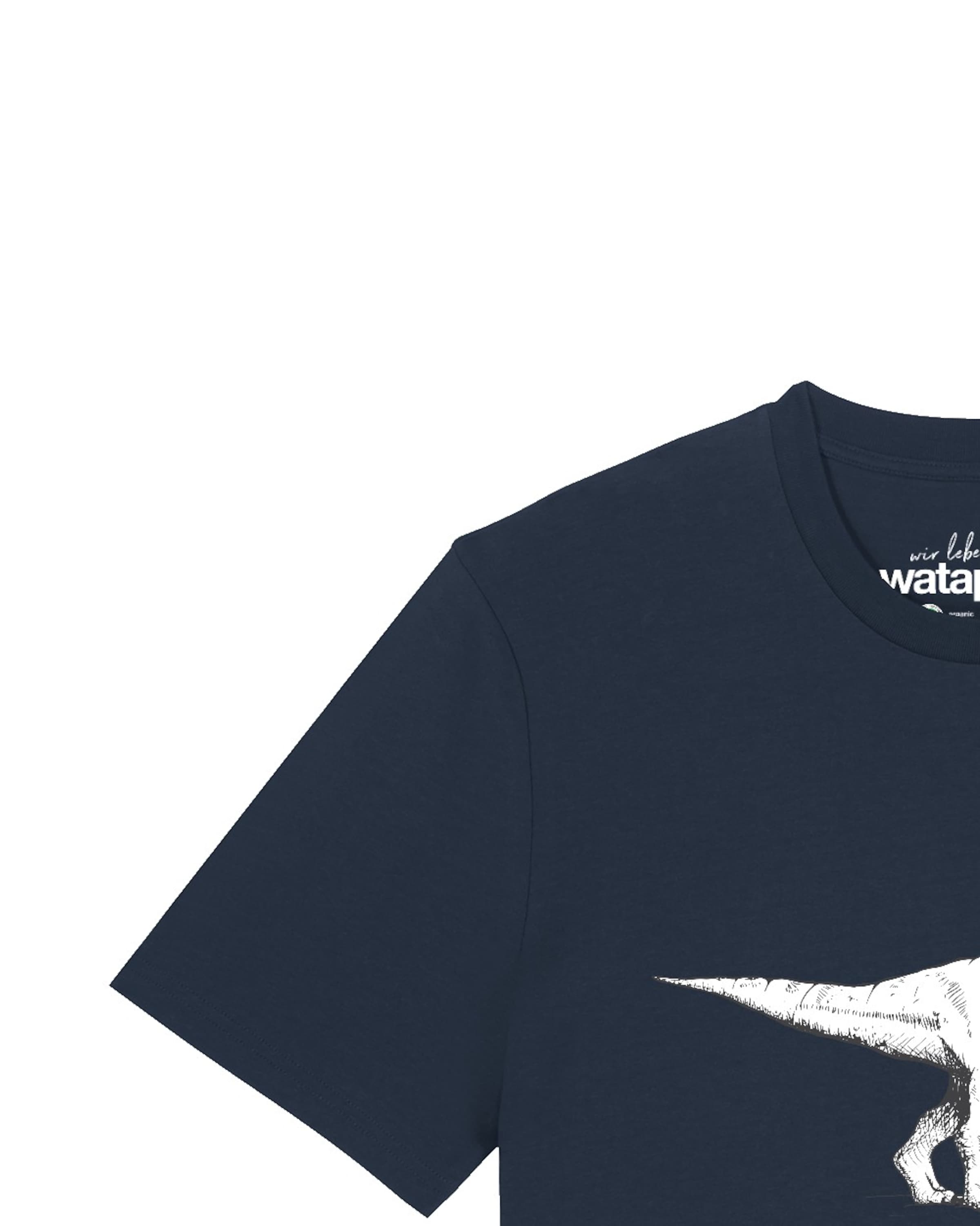 T-Shirt 'Astronaut On T-Rex' Watapparel en bleu